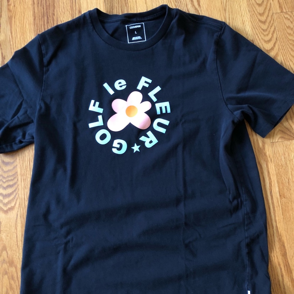 SIZE L CONVERSE X GOLF LE FLEUR T-SHIRT